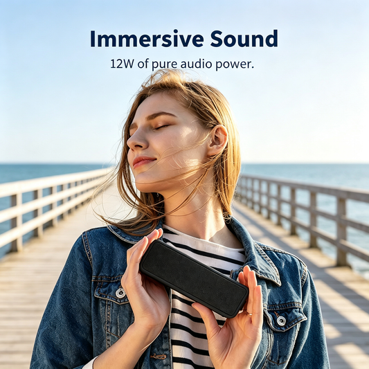 Portable Waterproof Bluetooth Wireless Speaker