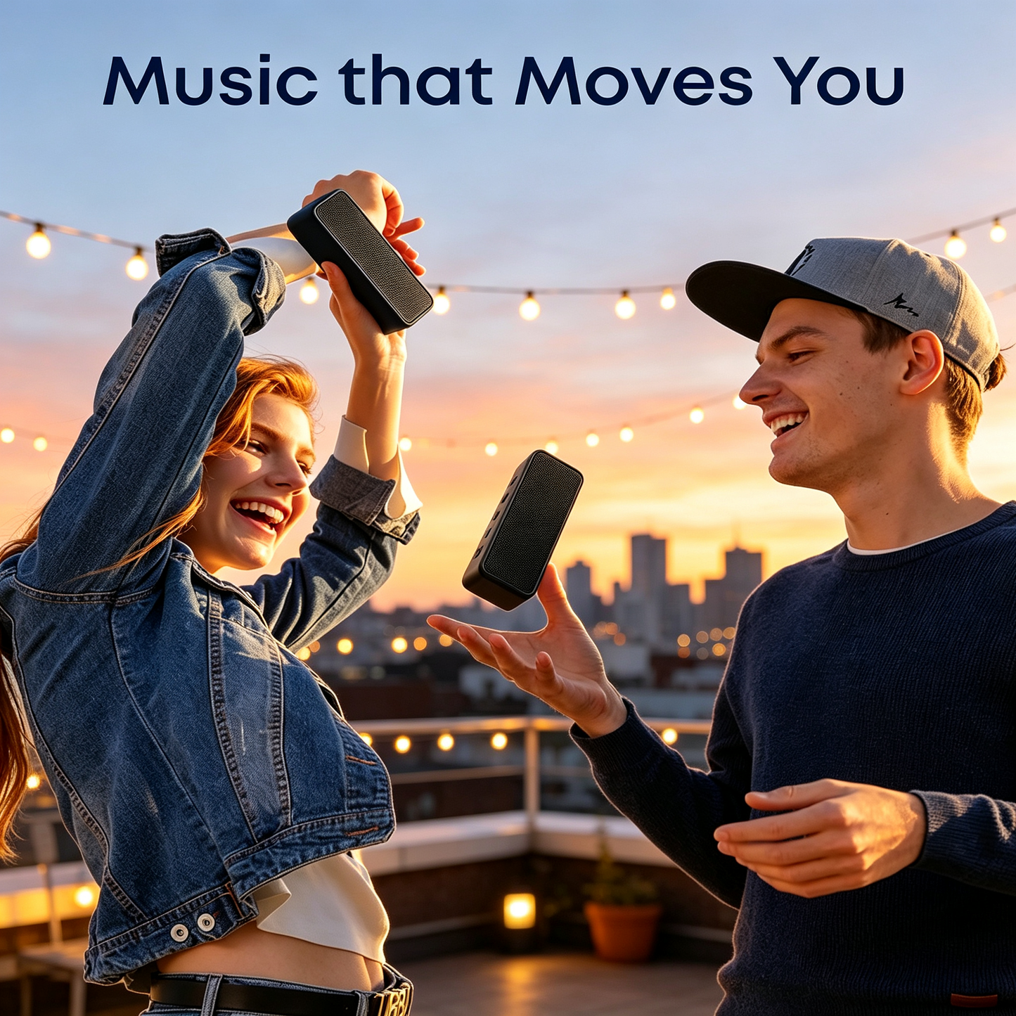 Portable Waterproof Bluetooth Wireless Speaker