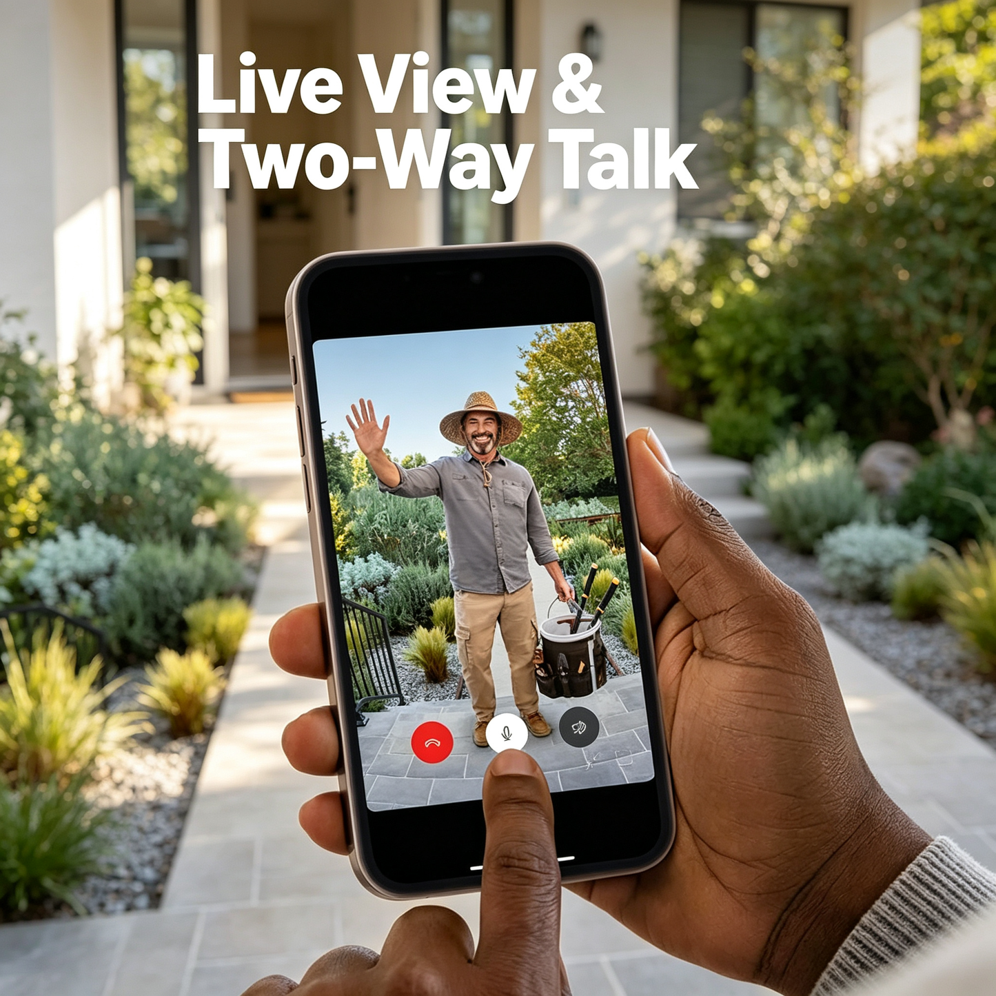 Wireless Battery Smart Video Doorbell Camera