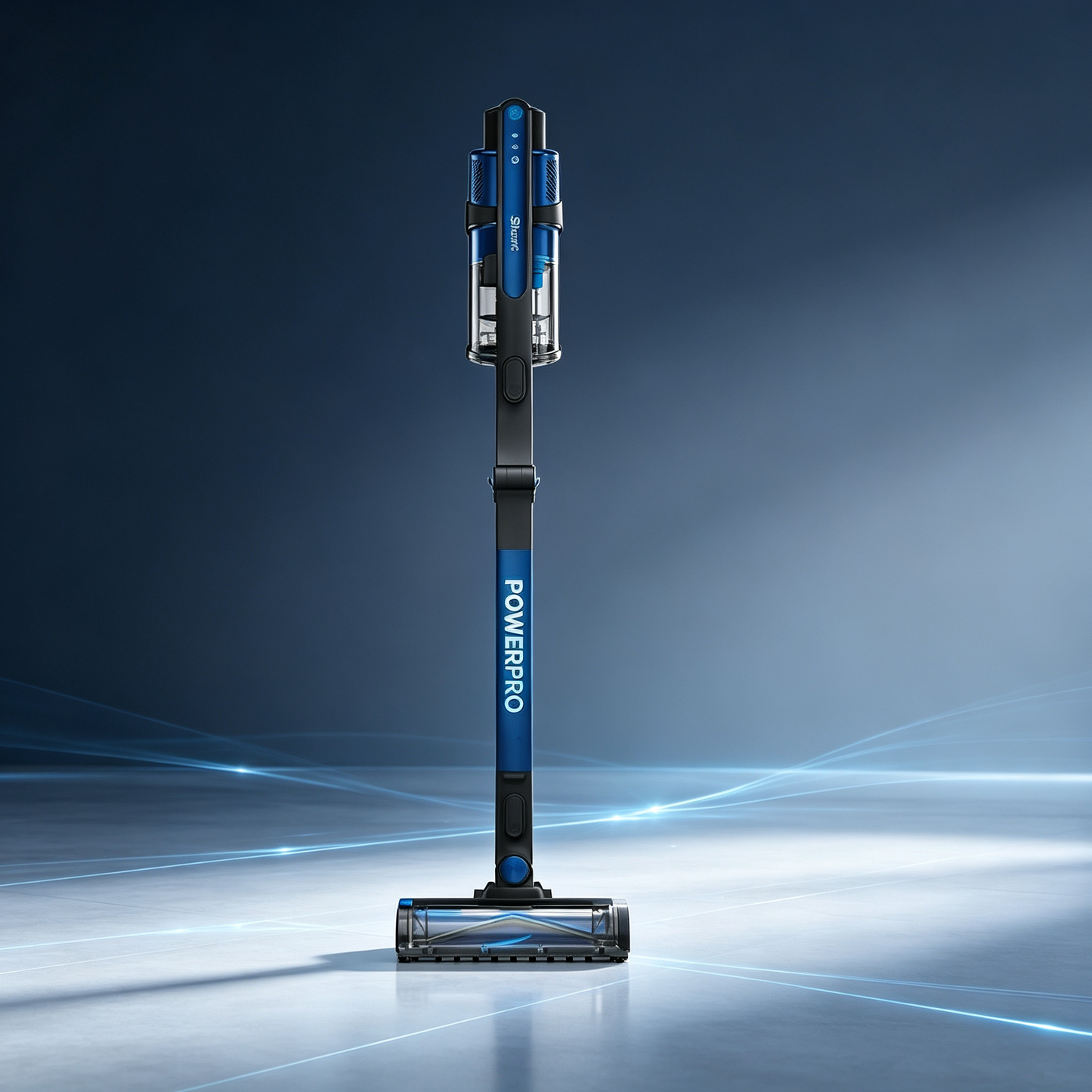 Cordless Stick Vacuum Cleaner, Powerfins Brushroll Handheld Vacuum for Home Hard Floor &amp; Carpet