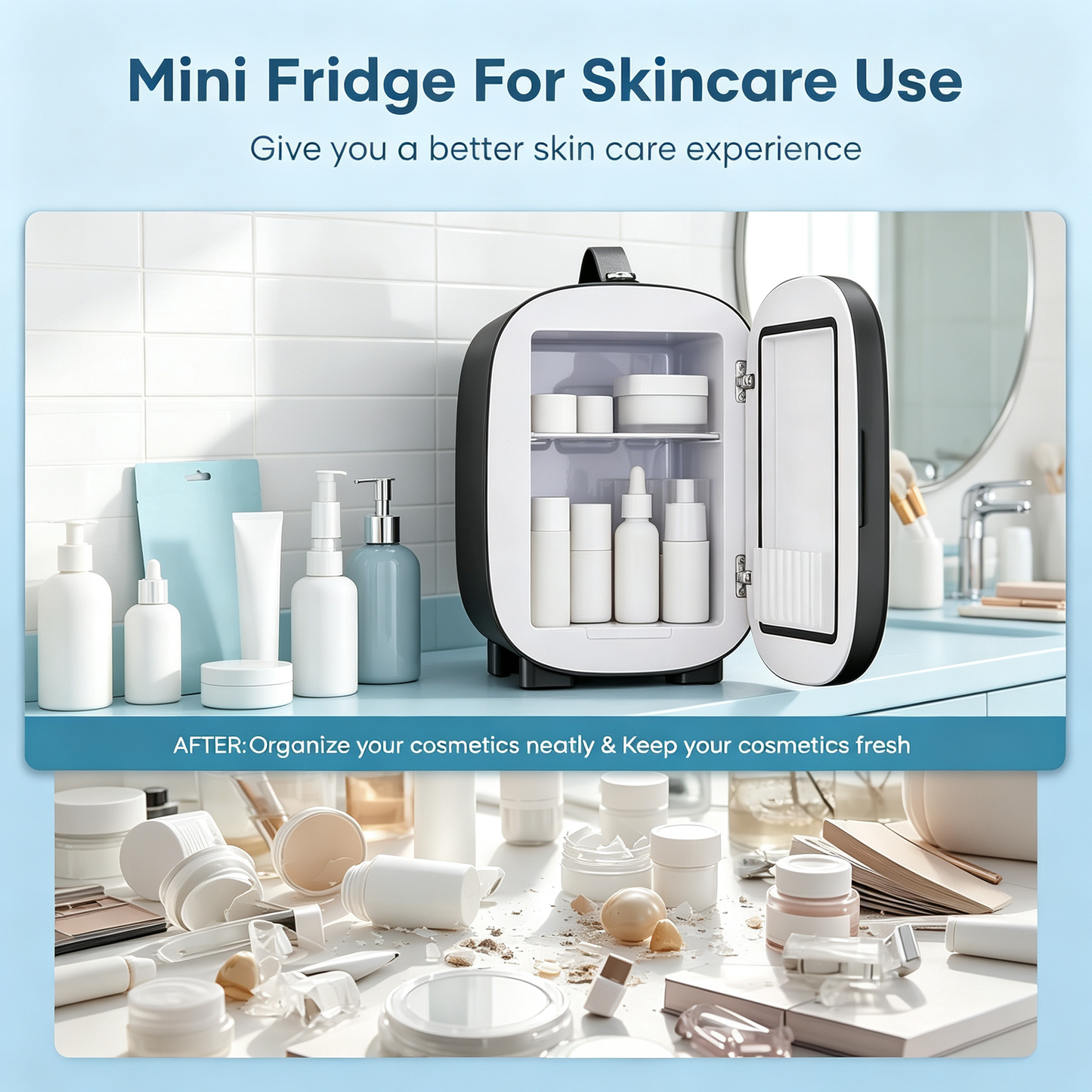 5L Dual Use Portable Mini Refrigerator