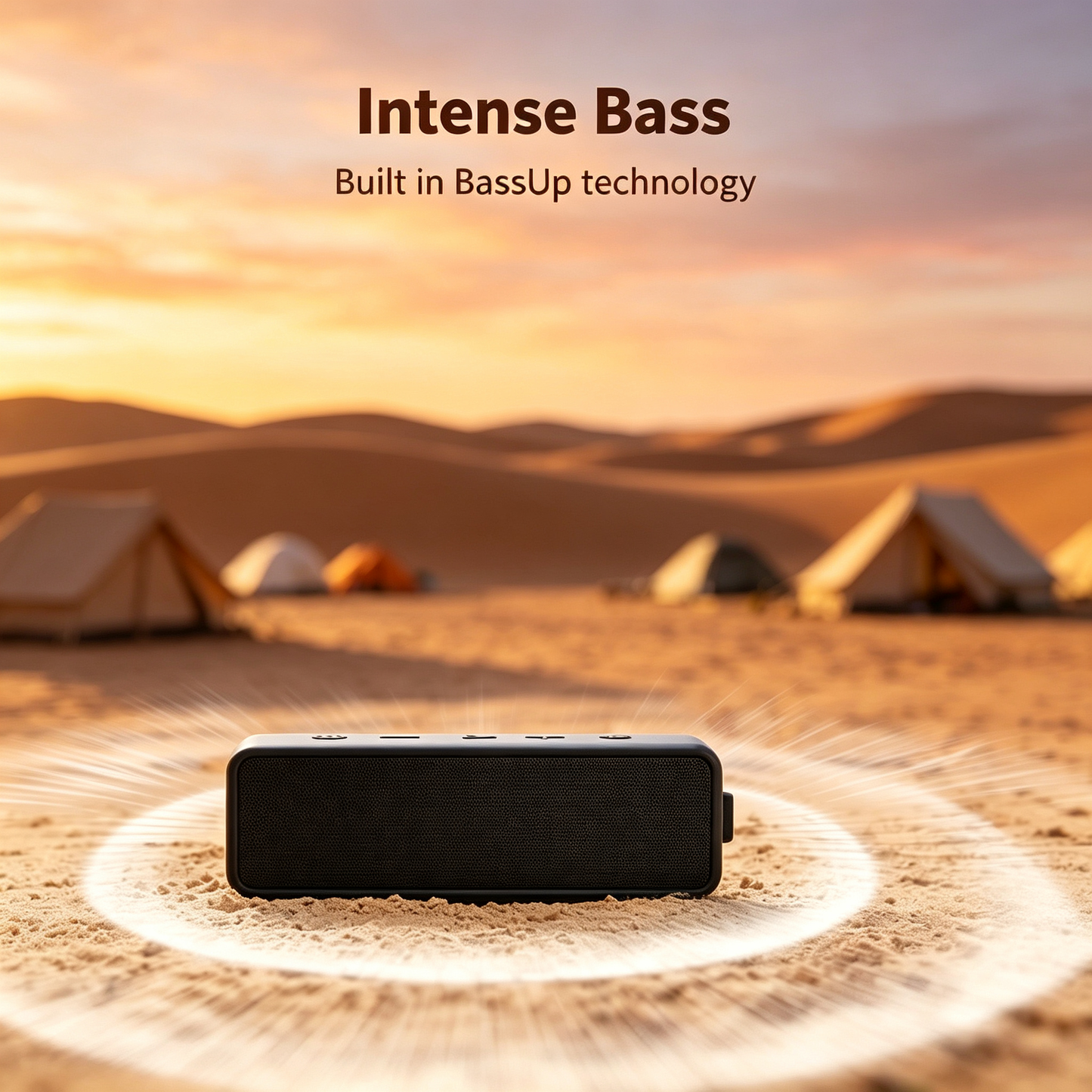 Portable Waterproof Bluetooth Wireless Speaker