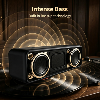 Portable Waterproof Bluetooth Wireless Speaker